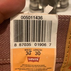 Brand new 501 Levi’s